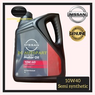 ORIGINAL NISSAN ENGINE OIL SEMI SYNTHETIC 10W40 A3/B4 4 LITER 4L (KLC42-10404M)
