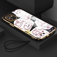 Phone Case For Samsung Galaxy A03 A03s A03 Core Case Cesing illustration Pattern Coated Silicone Pho