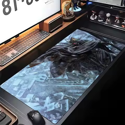 Game D-Dungeons D-Dragons Mouse Pad Edge Big Gaming Locking Computer Gamer Music Large Rubber Art Mo