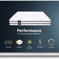 2023 Fibre Star Performance 8" Latex Natural Coconut Fibre Mattress ✅ Single ✅ Super Single ✅ Queen ✅ King