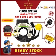 【HONDA City/Fit GD1/GD3/GD5(2008) AIRBAG SPIRAL CABLE/CLOCK SPRING】77900 SAA-G51