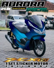 COD DECAL STICKER PCX 150 FULL BODY PCX TERBARU WARNA PUTIH MERAH HITAM PCX MODIFIKASI PCX INDONESIA