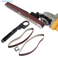 FISHSTICK Angle Grinder Belt Sander, Polishing Abrasive Belt Sand Belt|Mini Sander Grinder Modified DIY Electric Belt Sander Grinder Modification Tool