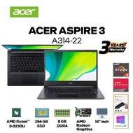 ACER Aspire 3 Slim A314-22-R3RG [14"HD/Ryzen 3-3250U/8GB/SSD