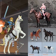 Domestic figma490 Movable Body Horse Model Figure 1/12 Doll Toy All-Match Scene War Horse Gift