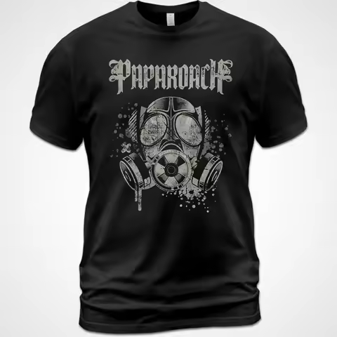 Cotton T Shirt Papa Roach Getting Away with Murder Album Jacoby Shaddix