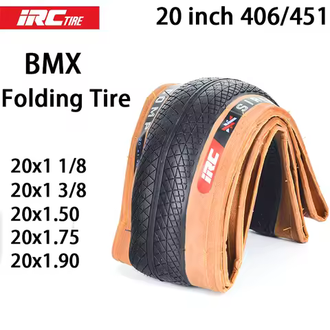 Japan Original IRC SIREN COMP BMX Bicycle Fold Tire 20x1 1/8 20x1 3/8 20x1.50/1.75/1.90 Small Wheel 