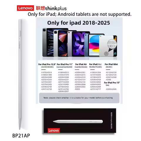 Lenovo Dedicated For IPAD 6th/7th/8th/mini6/pro11pro12.9 3/4 Touch Ttylus Pen For Ios Ipad Drawing T