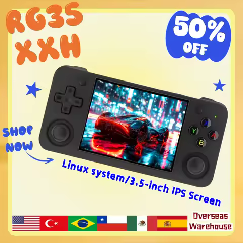 ANBERNIC RG35XX H Portable Handheld Game Console 3.5 Inch IPS Screen Game Console Bluetooth Anbernic