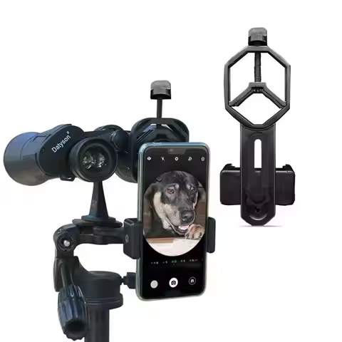 Cell Phone Adapter Clip Mount Binocular Monocular Spotting Scope Telescope Phone Holder Support Eyep