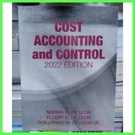 ℐ ℘ ℥ ▨ Cost Accounting and Control De leon