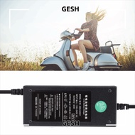 GESH Lithium Battery Charger, Plastic 24V 20A E-bike Battery Charger, Durable DC29.4V 3A Electric Sc