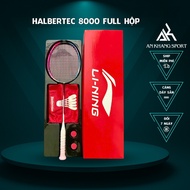 Lining Halbertec 8000 Badminton Racket Full Box - 5 Free Accessories