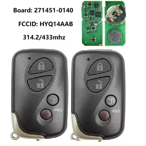 271451-0140 Smart Remote Fob for Lexus ES350 IS250 IS350 GS300 GS350 LS460 LS600h LX570 4D Chip 314.