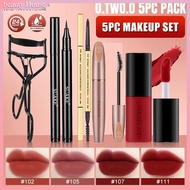 [1/2/5PC Set] O.TWO.O Mascara Waterproof And Long-lasting 36H Anti-smear Eyelash Curling Black Eye M