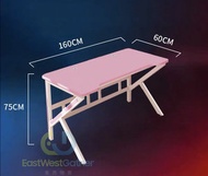 東西物聚 - 包安裝送貨粉色長160寬60高75電競枱電競桌電腦桌