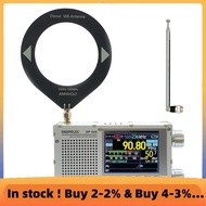 Short Wave Radio TEF6686 Radio High Sensitivity Full Band FM AM LW MW SW Shortwave RDS 2.8 Inch IPS 