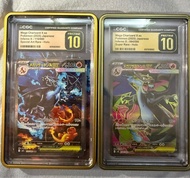 CGC  金10  噴火龍  CHARIZARD SAR & SR