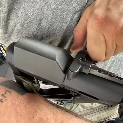 Tactical CTR Buttpad Riser Quick Detach Nylon Shoulder Cheek Rest for AR15 M4 CQB Rear Butt Stock Gu