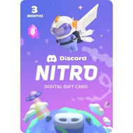 CHEAP DISCORD NITRO 3 MONTHS + 2x SERVER BOOST 🎁