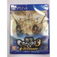 夢幻電玩屋 全新 PS4 無雙 OROCHI 蛇魔 3 Ultimate 中文版 #57743
