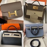 Hermes mini Kelly 2 halzan 25 2424 mini Constance slim