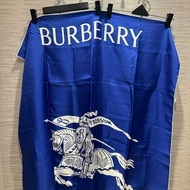 💎Han's house精品服飾💎Burberry 100%真絲 戰馬 絲巾 圍巾 領巾 義大利製 中性 90×90 現貨 原價14300