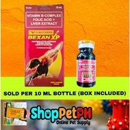 BEXAN XP LIQUID (10ML) VITAMIN B COMPLEX FOR BIRDS THUNDERBIRD