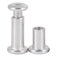 10pcs/lot M3 M4 M5 M6 M8 Stainless Steel Flat Hex Hexagon Socket Head Furniture Rivet Connector Inse