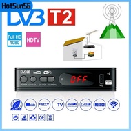 HOTSUN56 Freeview 1080P HDTV DVB-C Satellite TV Receiver Set Top Box DVB-T2 Tuner Decoder