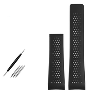 For 2025 new Natural Rubber Watchband For TAG HEUER GRAND CARRERA wristband Waterproof Sport Strap S