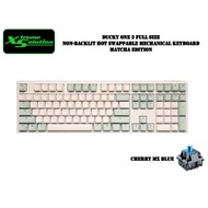 Ducky One 3 Matcha Edition - 108 Keys Hotswappable Mechanical Keyboard | Non Backlit | Cherry MX Swi