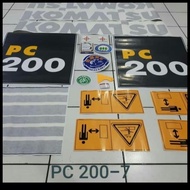Sticker Excavator Komatsu Pc 200-7 Pc200-8 Pc200-6 Terlaris
