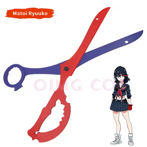 Kill La Kill Matoi Ryuuko Cosplay Props Model Knife and Sword Halloween