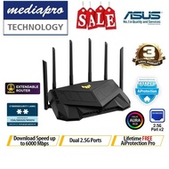 ASUS TUF-AX6000 TUF Gaming AX6000 Dual Band WiFi 6 Gaming Router, Dual 2.5G Ports, AiMesh - 3 Year L