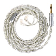 KBEAR HunYuan Quad-วัสดุฟิวชั่นความละเอียดสูงHiFiอัพเกรดสายเงินบริสุทธิ์ + OCC + โลหะผสมทองแดง + ชุบ