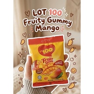 Lot 100 Fruity Gummy Mango – Gula-Gula Getah Berperisa Mangga