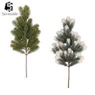 [Serenable] Christmas Branches Greenery Branch Accessories Twigs Artificial Leaves Picks for Home Ev
