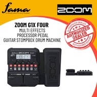 [FAMA]Zoom G1X FOUR Multi Effects Processor Pedal Guitar Stompbox Drum Machine (G1XFour G1X4)