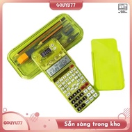 [gouyu77] Multifunction Calculator Pencil Case Calculator Multifunction Pencil Case