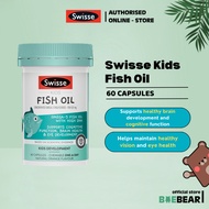 Swisse Kids Fish Oil 60 Capsules | Wellbeing / Brain health / Immune [BaeBear.sg]