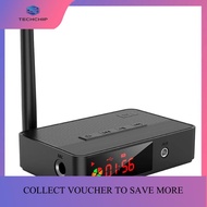 TECHCHIP-NFC Bluetooth 5.3 Transmitter Receiver 3.5mm AUX Optical 6.5mm Microphone/U Disk/TF Card HI