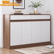 Shoe cabinet wood shoe cabinet household modern large capacity balcony storage locker wooden cabinet wooden shoe cabinet