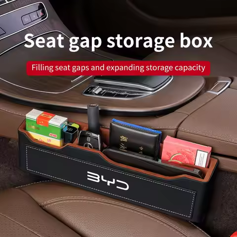 For BYD Atto 3 Tang F3 E6 Yuan Plus Song Max F0 Qin G3 I3 Han Car Seat Gap Organizer Seat Crevice Sl