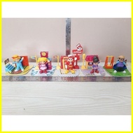 ☸ ◐ ◭ Preloved Jollibee Kiddie Meal Toys Complete Set