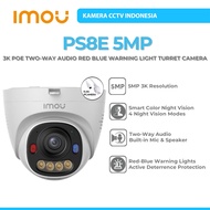 IMOU PS8E 5MP IPC-PS8E-5V0 3K H.265 POE TWO-WAY AUDIO COLOR NIGHT VISION RED BLUE WARNING LIGHT TURR