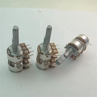 Potentiometer Resistance Volume Knob Adjustment Knob Type 148 Quadruple Potentiometer B50K Handle Le