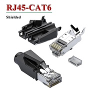 Industrial-grade RJ45 Cat6 Gigabit Profinet Servo PN Connector 8P8C Shielded Crystal Head  EtherCat 