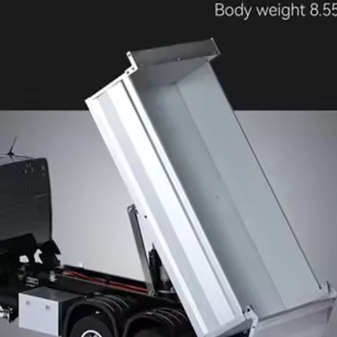 Double E 1/14 E015 001 RC Dump Truck RTR 6X4 Electric Lifting Remote Control Tipper VO Metal Drive S