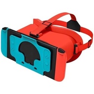 Headset VR Direka untuk Nintendo Switch & Switch OLED, Cermin Mata VR dengan Lensa HD Boleh Laras, T